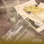 將圖像加載到畫廊查看器中,春池玻璃杯(白/藍)