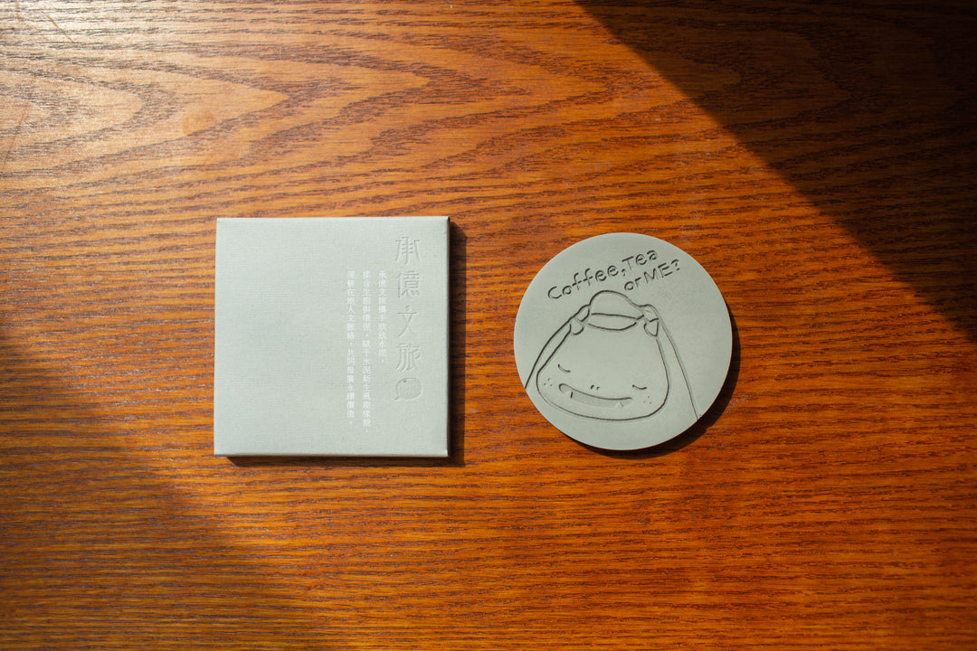 文旅夢獸水泥杯墊